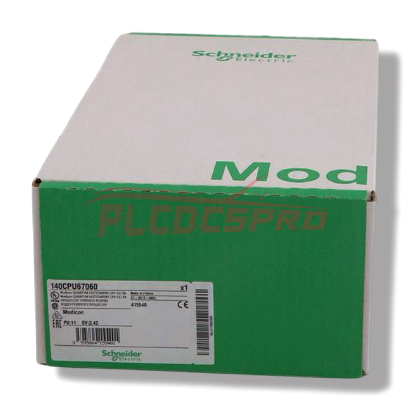 140CPU67060 | Schneider Modicon Unity İsti Ehtiyat Prosessor Modulu