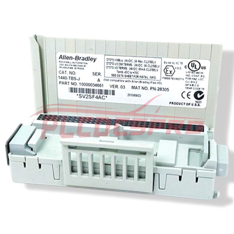 Allen Bradley 1440-TB-D Terminal Bazası üçün Bulletin 1440 XM