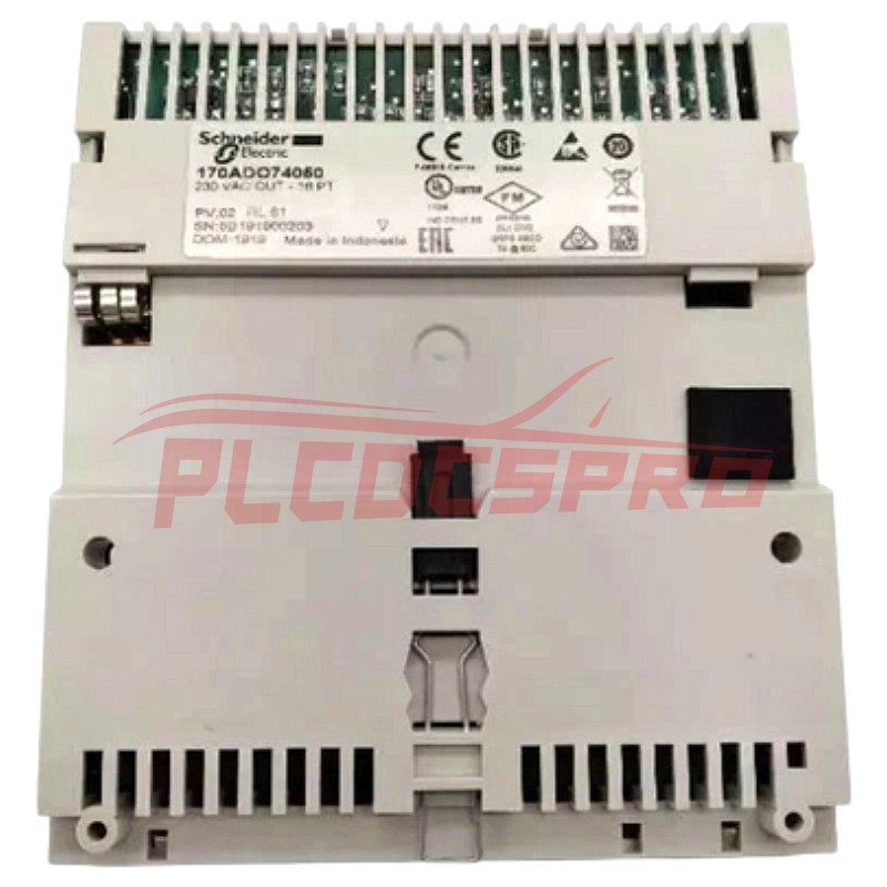 Schneider 170ADO74050 Módulo Base de Saída Discreta I/O 230 Vac 16 Pontos