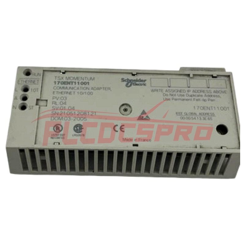 Schneider 170ENT11001 Ethernet комуникационен адаптер 10 Mbps