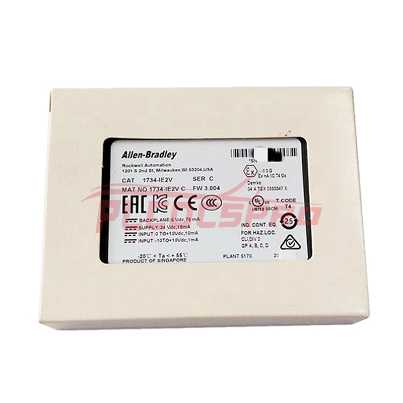 1734-IE2V | ألين برادلي | وحدة إدخال جهد تماثلي بقناتين