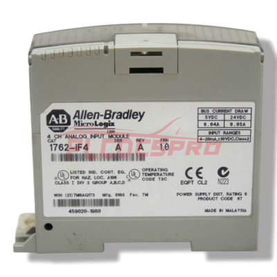Allen-Bradley MicroLogix 4 CH Аналогов входен модул PN: 1762-IF4