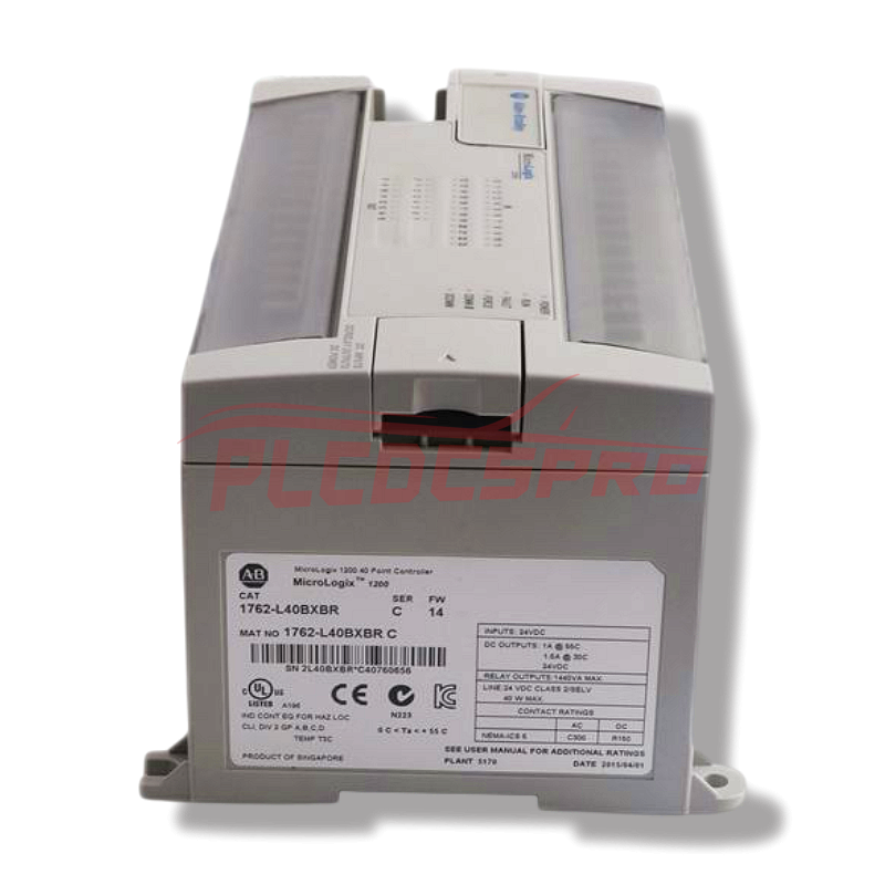 1762-L40BXBR Allen Bradley MicroLogix 1200 Контролер с 40 точки