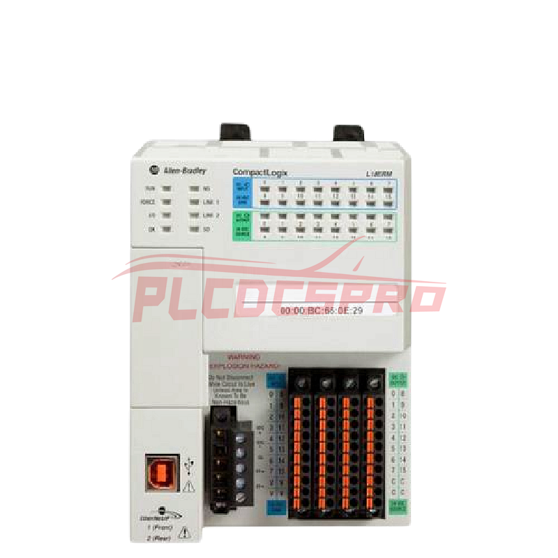 Allen-Bradley 1769-L16ER-BB1B CompactLogix 384KB DI/O kontrolieris AB