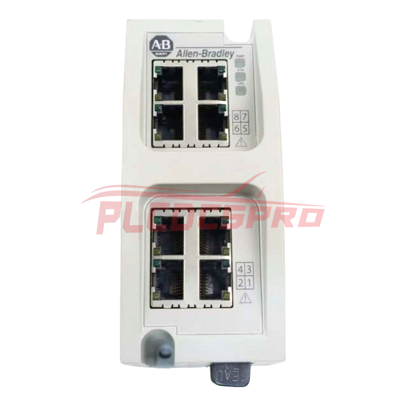 Allen Bradley 1783-EMS08T Stratix 6000 Pārvaldāms Ethernet Slēdzis