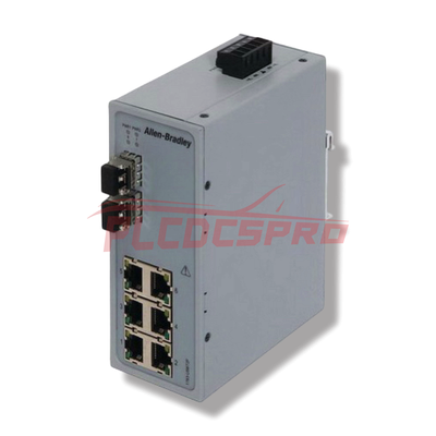 AB Allen Bradley 1783-US6T2H Stratix 2000 Switch, 6-Port Copper, 2-Port Fiber