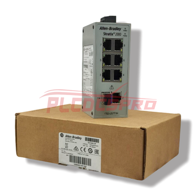 1783-US7T1H | Allen Bradley Stratix 2000 Switch, Unmanaged, 7 Copper & 1 Fiber