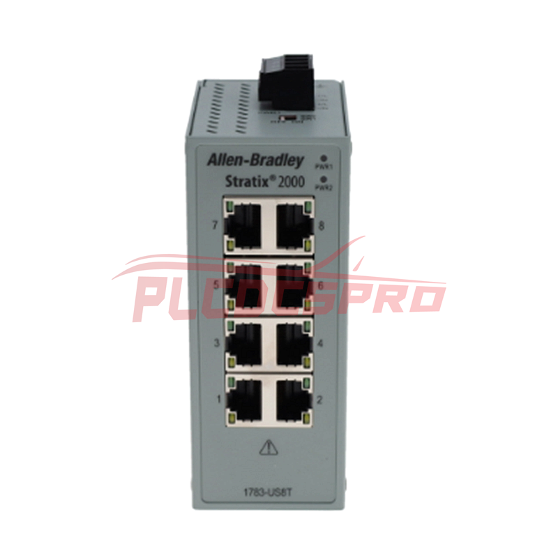 Allen-Bradley 1783-US8T Stratix 2000 коммутатор, неуправляемый, 8 медных портов
