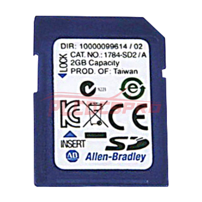 1784-SD2 | Allen Bradley | Təhlükəsiz Rəqəmsal (SD) Yaddaş Kartı 2GB