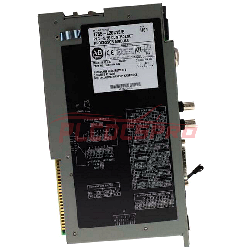 Rockwell Allen-Bradley 1785-L20C15 ControlNet kontroliera procesors