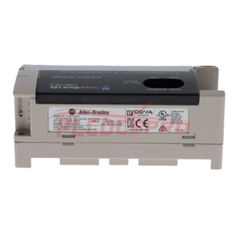 Allen Bradley 16 kimenet DC kompakt blokk LDX PN: 1790D-T0B16