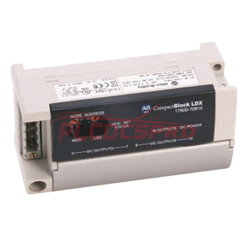 1790D-T8BV8B | Allen Bradley | CompactBlock LDX I/O alapblokk, DNET