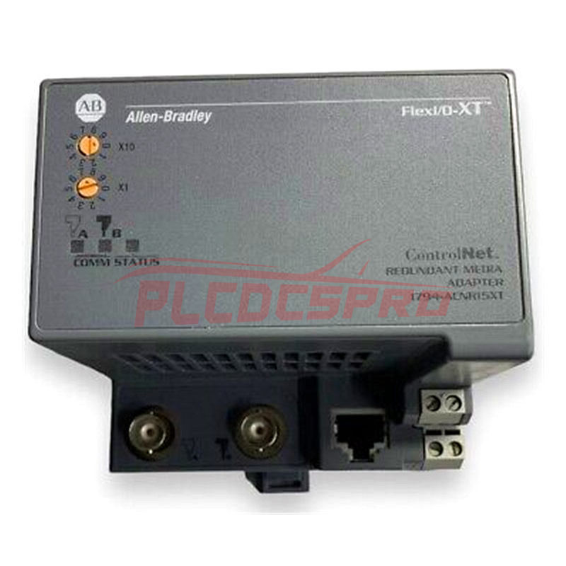 Adaptador de Mídia Redundante ControlNet Allen-Bradley FlexI/O-XT 1794-ACNR15XT