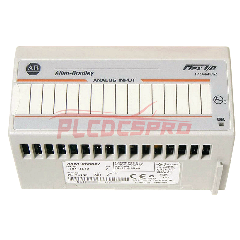 Allen Bradley 1794-IE12 Flex 12-точечный аналоговый входной модуль 1794IE12