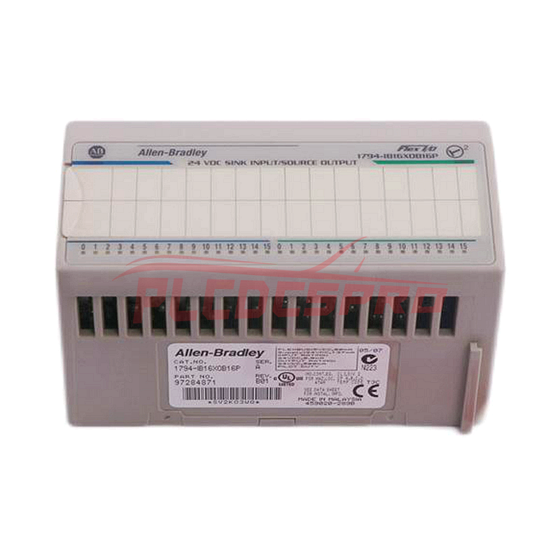 Módulo de Saída Allen Bradley 1794-OB16 Flex I/O, 24VDC, 16 Saídas Fonte