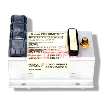 18745-04 | Bently Nevada | 5mm 7200 Proximitor Sensor