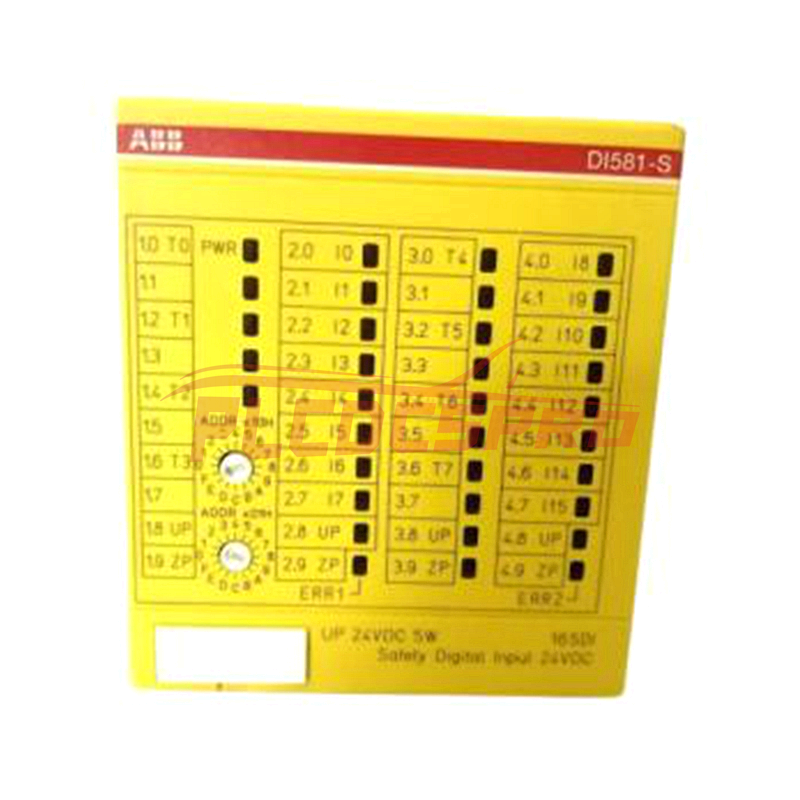 ABB DX581-S 1SAP284100R0001 Mô-đun Đầu vào/Đầu ra Kỹ thuật số An toàn