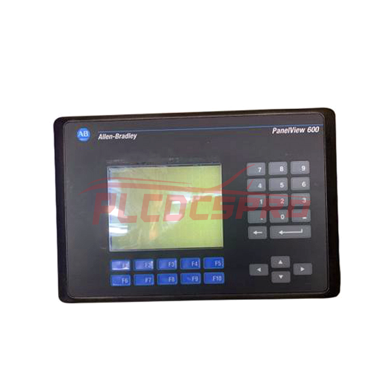 Rockwell Allen Bradley 2711-B6C1 Панельный дисплей PanelView 600 Цветной/Сенсорный/Клавиатура