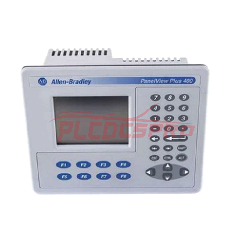 Allen Bradley 2711P-K4M5A PanelView Plus 400 taustiņu panelis, RS-232
