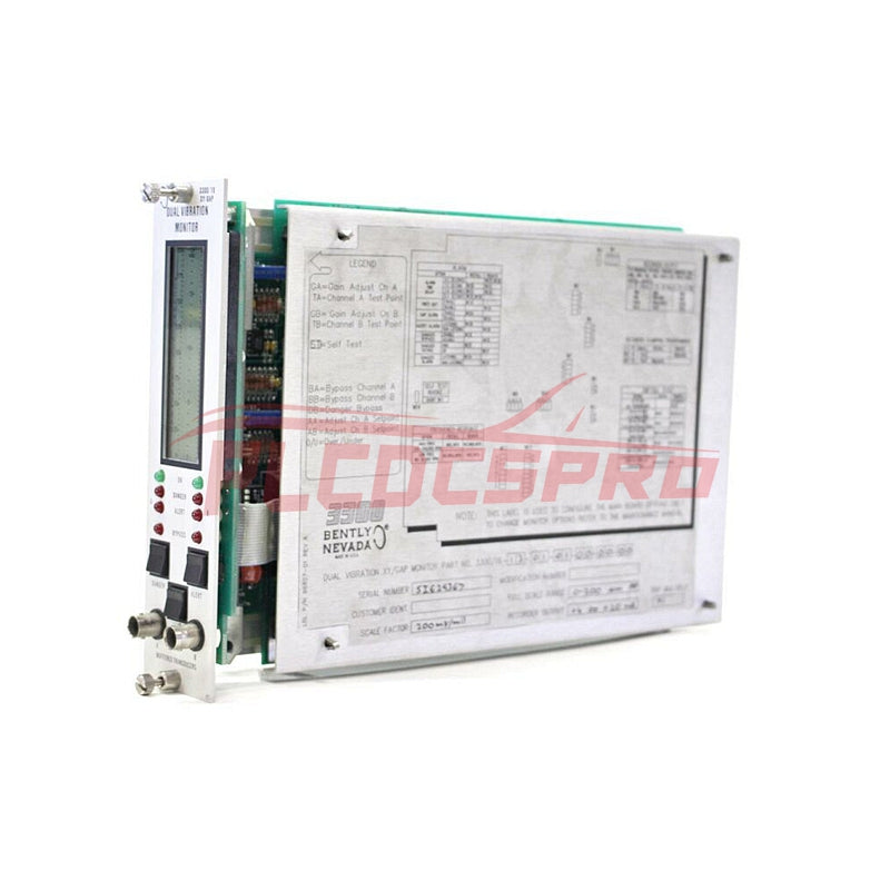 3300/16-13-01-01-00-00-00 | Bently Nevada | Monitor Doppi Vibrazioni