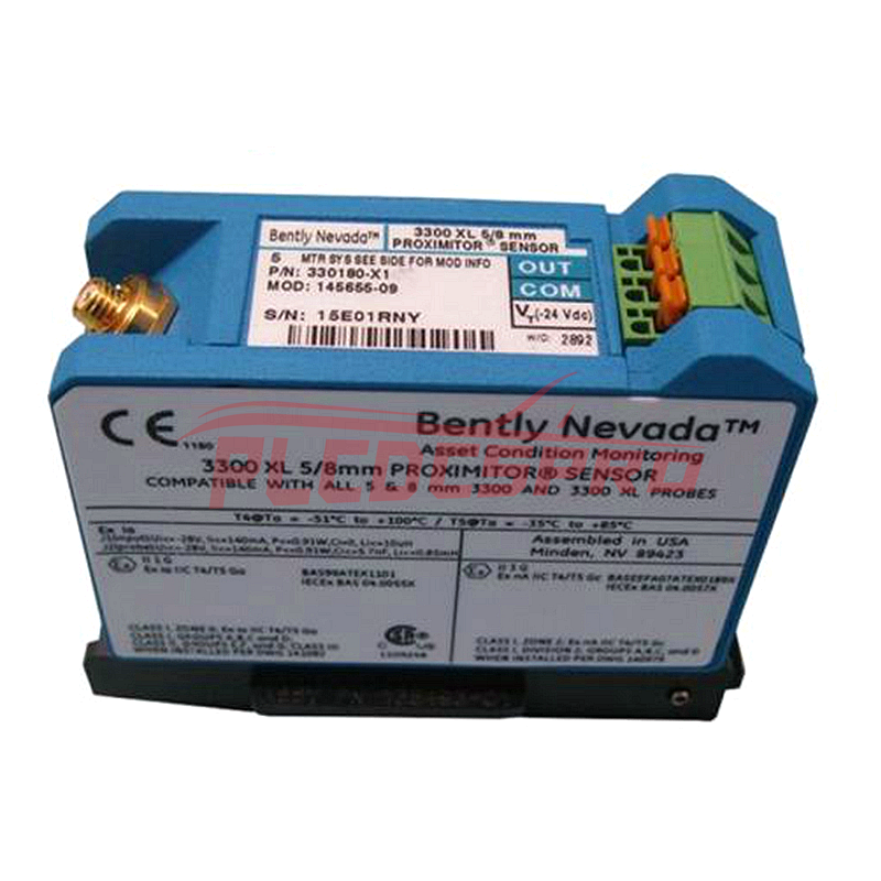 Sensore Proximitor Bently Nevada 330180-X1-CN MOD:145004-47