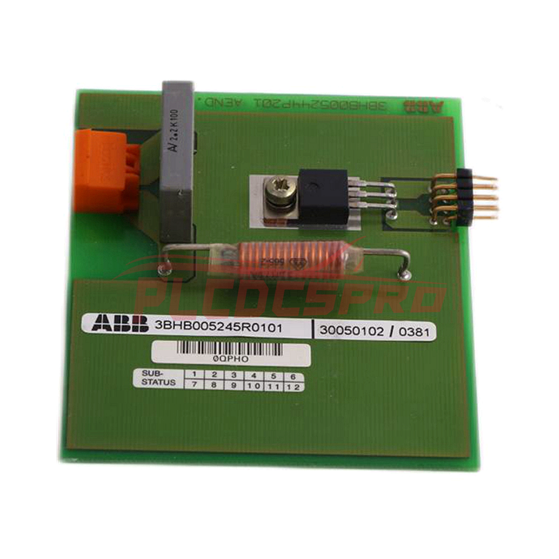 3BHB005245R0101 | Placa PCB de subtablero ABB con barniz