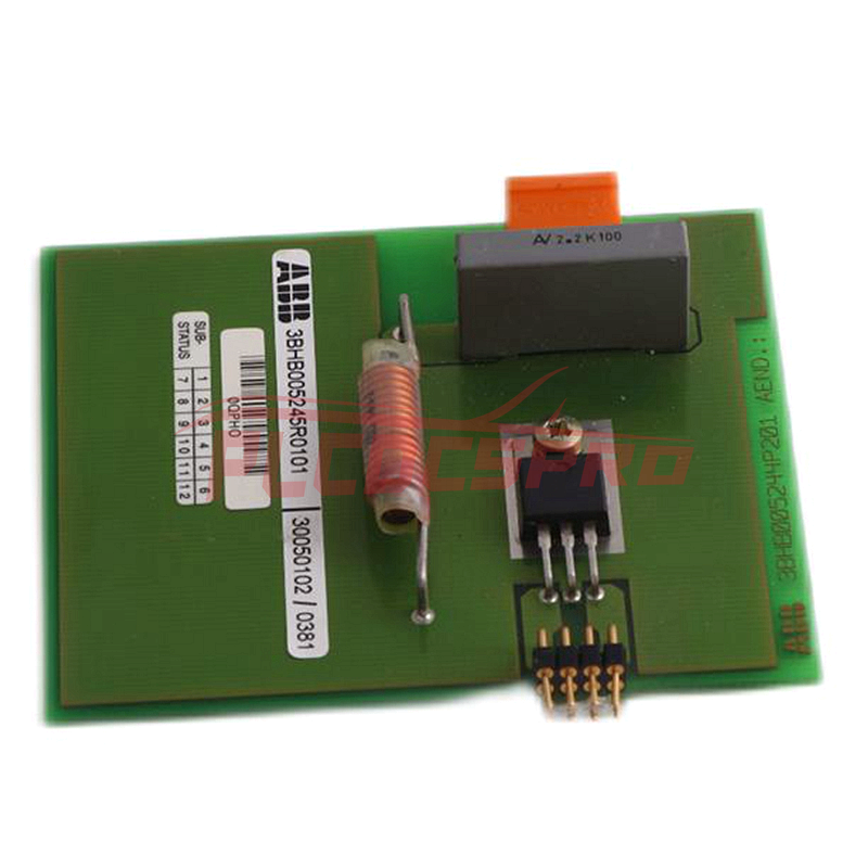 3BHB005245R0101 | Placa PCB de subtablero ABB con barniz