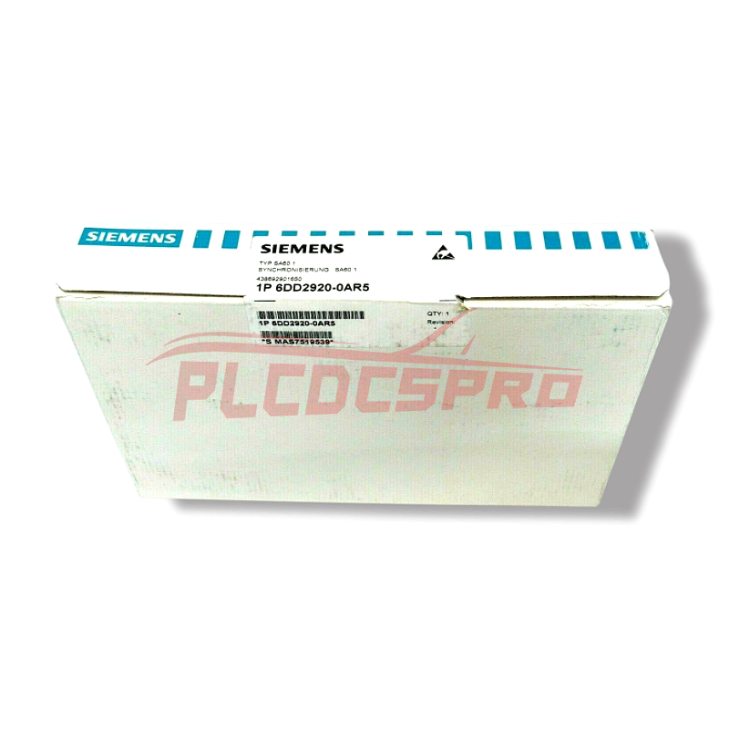 6DD2920-0AR5 | Siemens Simadyn D Сандық Синхрондау Модулі