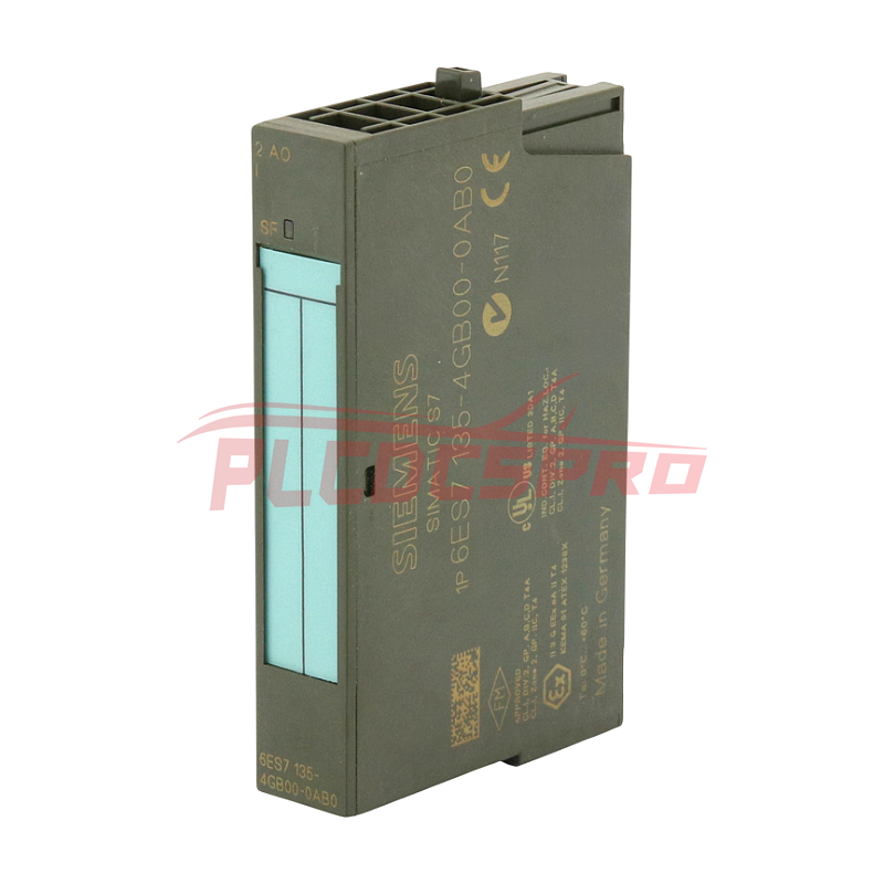 Siemens 6ES7135-4GB01-0AB0 SIMATIC DP, Mô-đun Điện tử cho ET 200S, 2 AO I 15