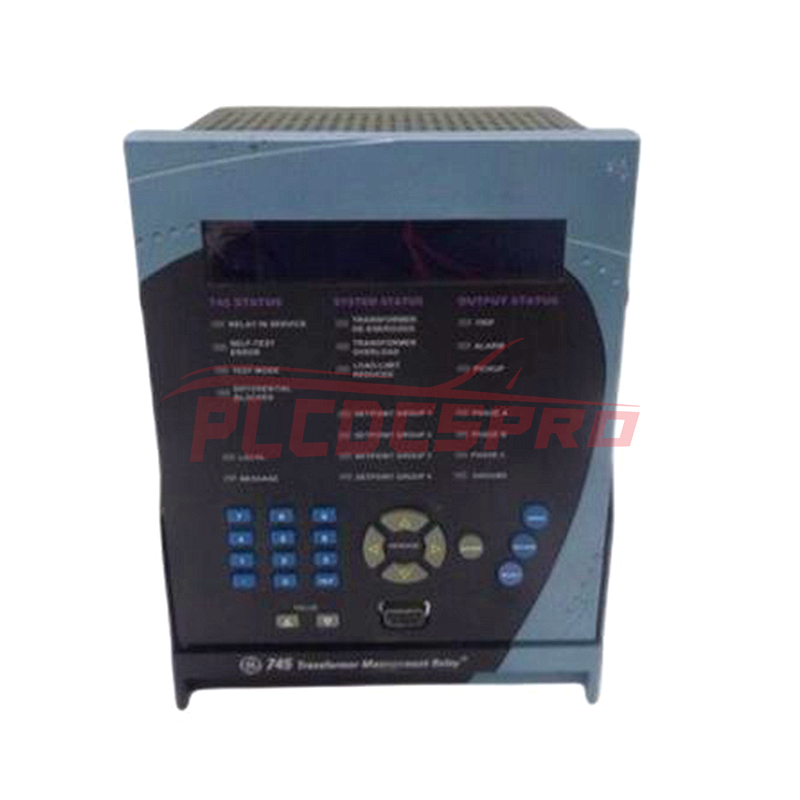 GE Multilin 745-W2-WP5-G5-HI High Speed Transformer Protection Relay
