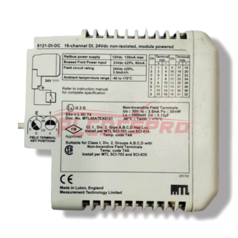 8121-DI-DC-01 | MTL | Модуль дискретного входа
