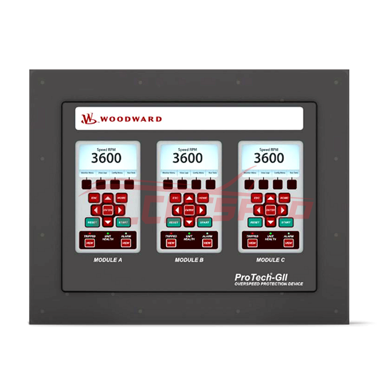 Woodward 8237-1369 ProTech-GII - Panel Mount, HV/LV, Voted Relays