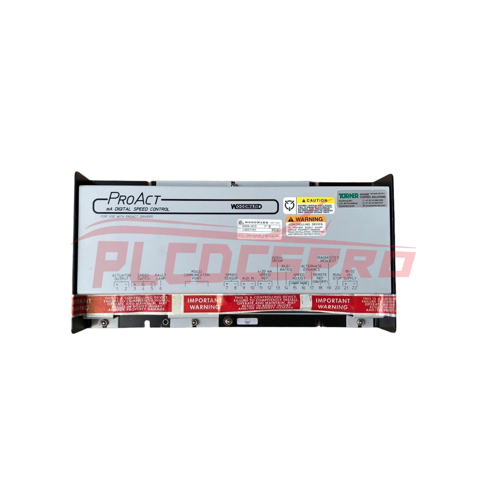 Meridium Proact Module 8400-015 | Woodward ProAct Speed Control Module
