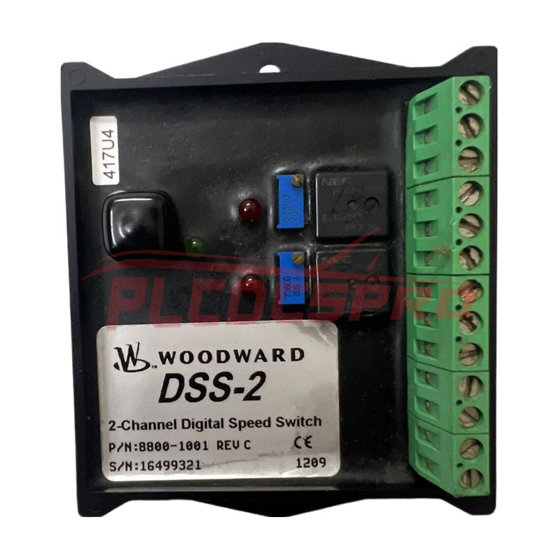 8800-1001 | Woodward DSS-2 Two-Channel Digital Speed Switch