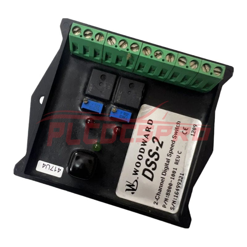 8800-1001 | Woodward DSS-2 Two-Channel Digital Speed Switch