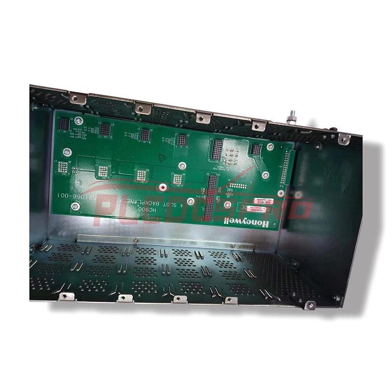 هانيويل 900R04-0200 تجميع لوحة خلفية بأربع فتحات، رف الإدخال/الإخراج