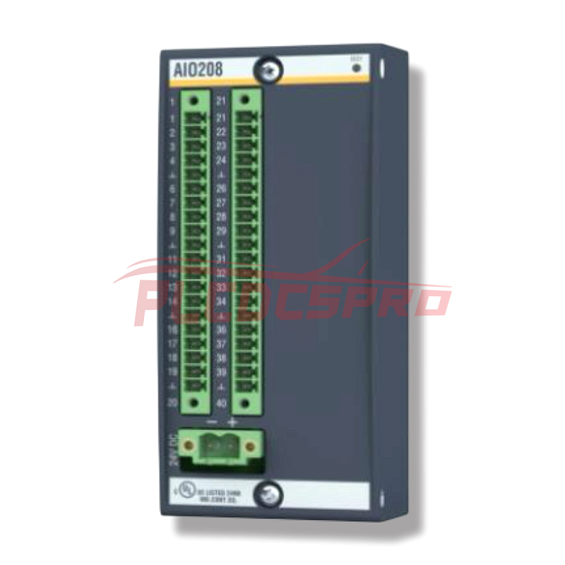 Bachmann AIO Series AIO208 Mô-đun I/O Tương tự Đa năng