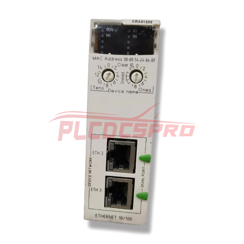 Schneider BMXCRA31200 Modicon Модул адаптер за отдалечен I/O дроп