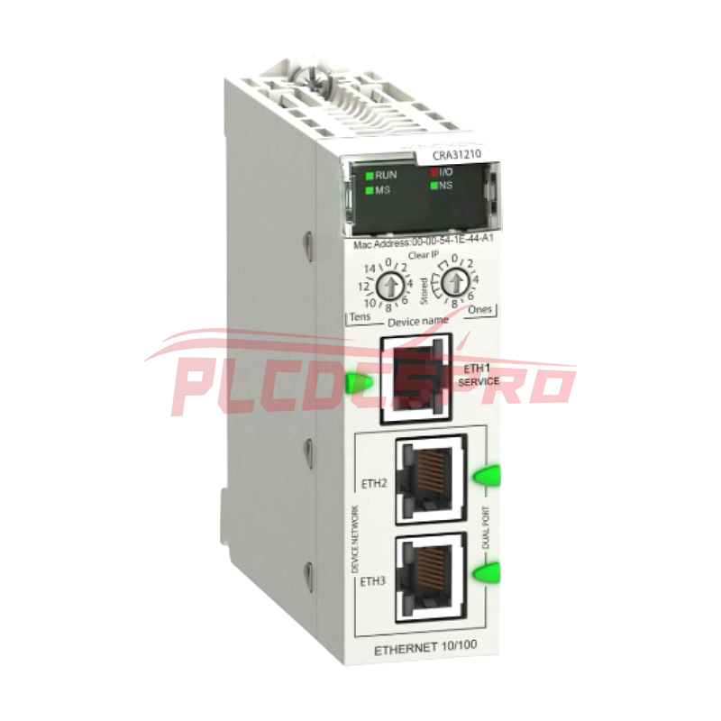 BMXCRA31210 | Schneider Қашықтан IO Drop E/IP, Modicon X80, Өнімділік