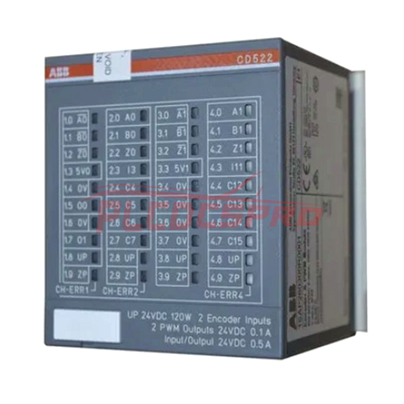 CD522 1SAP260300R0001 ABB AC500 Encoder, Counter and PWM Module