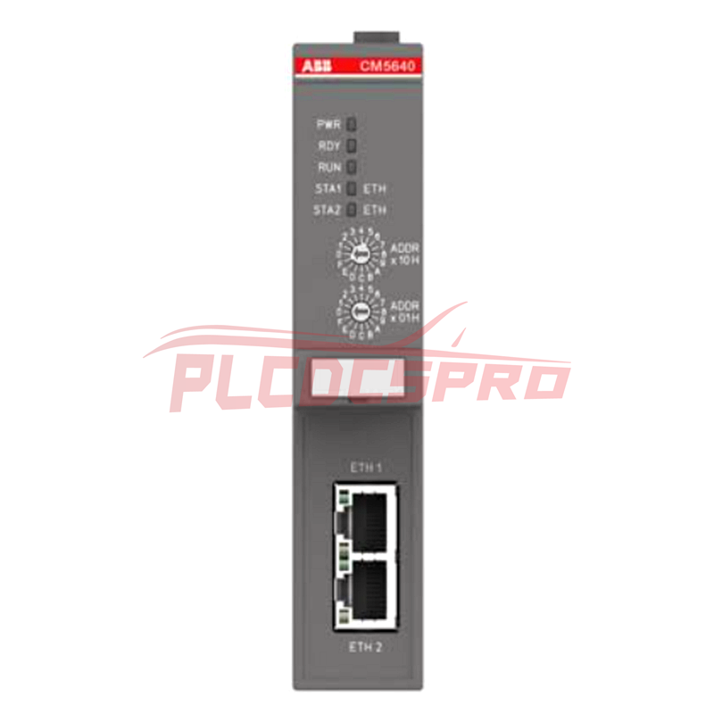 ABB AC500 CM5640-2ETH 3ABD00059317 komunikācijas modulis