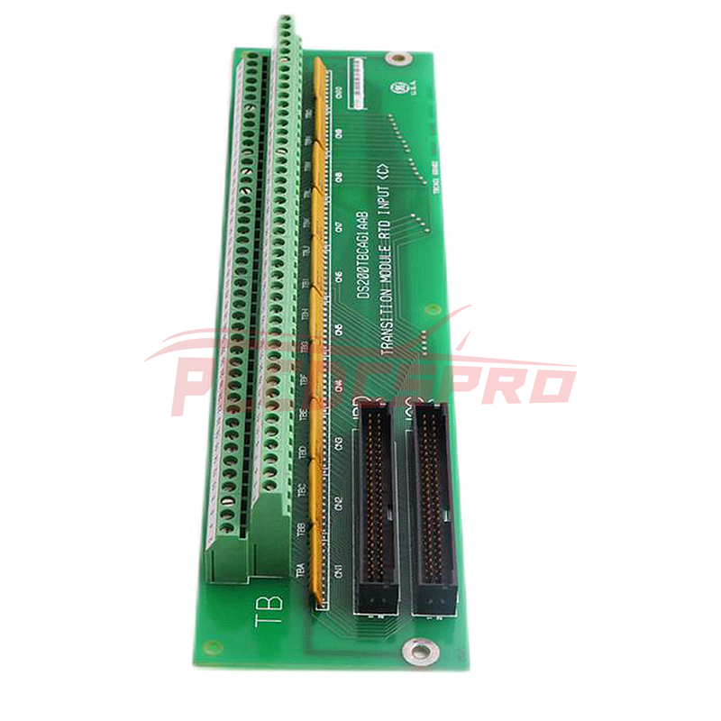 GE Mark V серия DS200TBCAG1AAB аналогова входно-изходна терминална платка