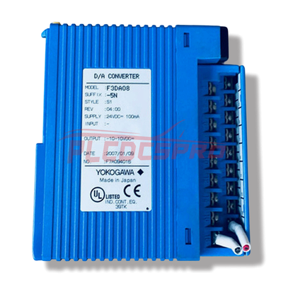 Mô-đun xuất tín hiệu số sang tương tự Yokogawa FA-M3 F3DA08-5N