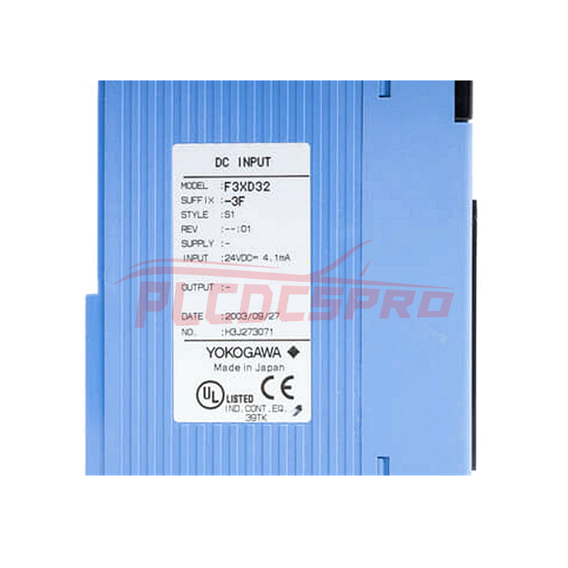 Yokogawa F3XD32-3F DC входен модул XD32-3F