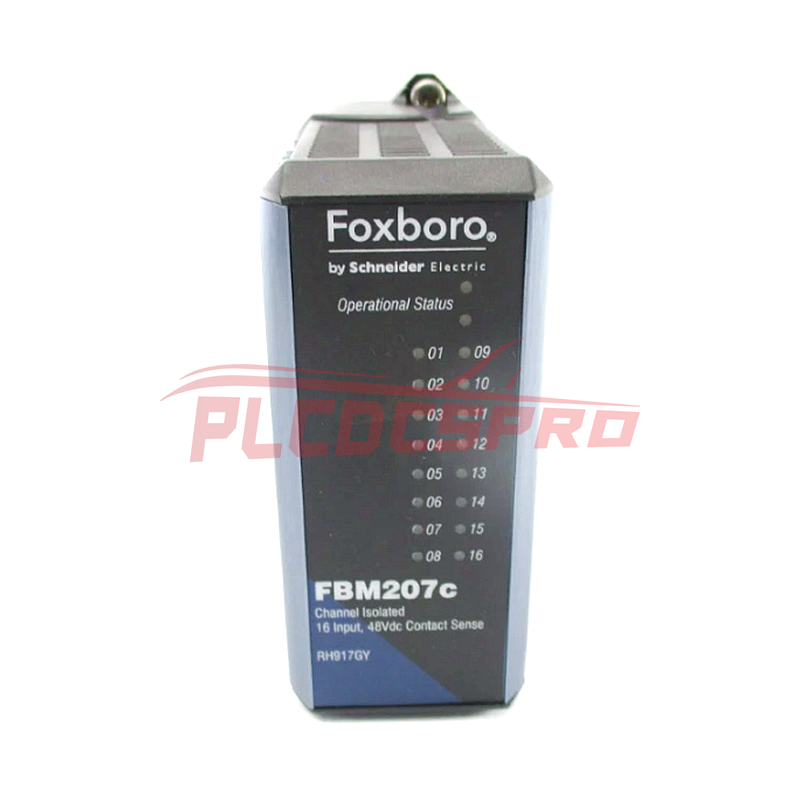 FBM207C Channel Isolated 16 Input 48vdc I/A Module | Invensys Foxboro
