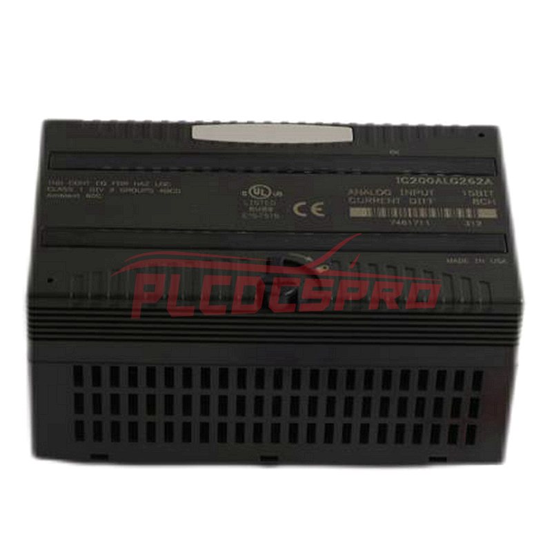 GE Fanuc IC200ALG262 Modul Input Arus Analog 15bit 8 Saluran