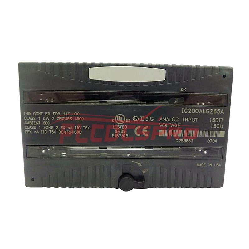 IC200ALG265 | Аналогтық кіріс модулі | GE Fanuc Emerson