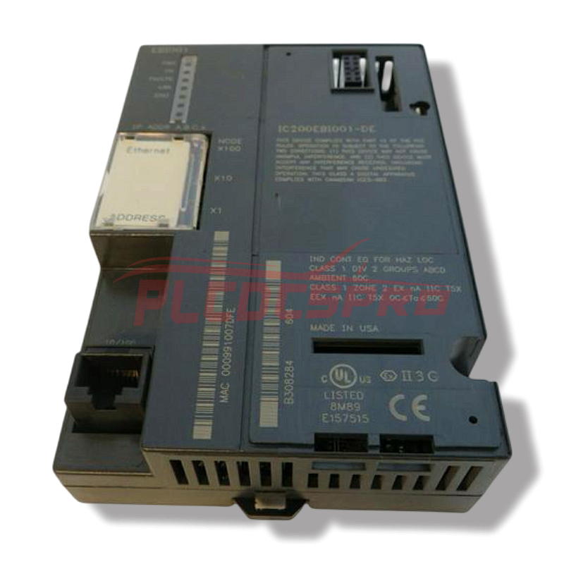 IC200EBI001 Şəbəkə İnterfeys Bloku GE Fanuc VersaMax I/O