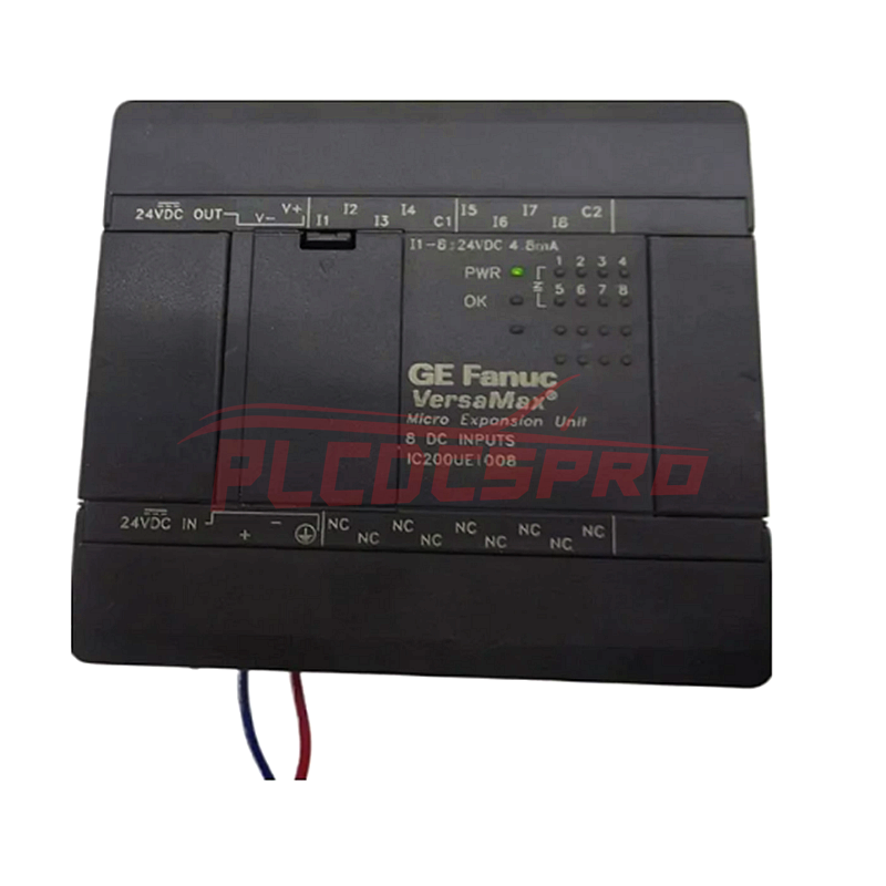 GE Fanuc Emerson IC200UEI008 VersaMax Mikro Moduł Rozszerzeń