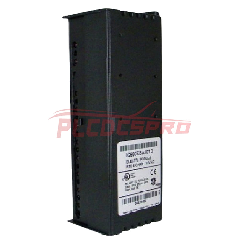 GE Genius Block Cat No: IC660BBA101 Ingresso RTD 115V 50/60Hz